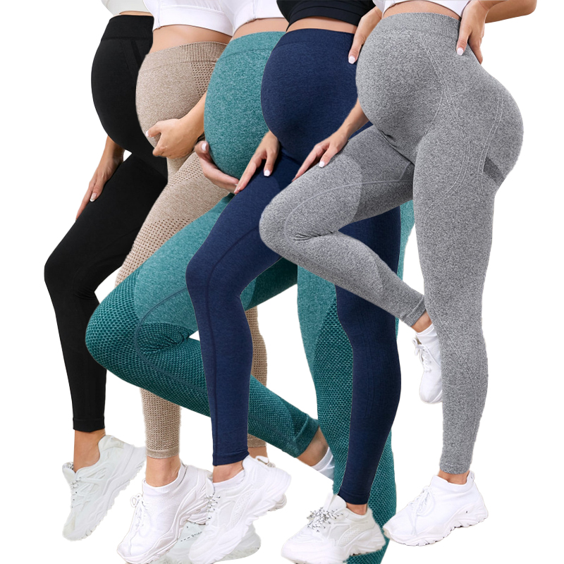 Maternity Wear - Leggings premaman da donna sopra la