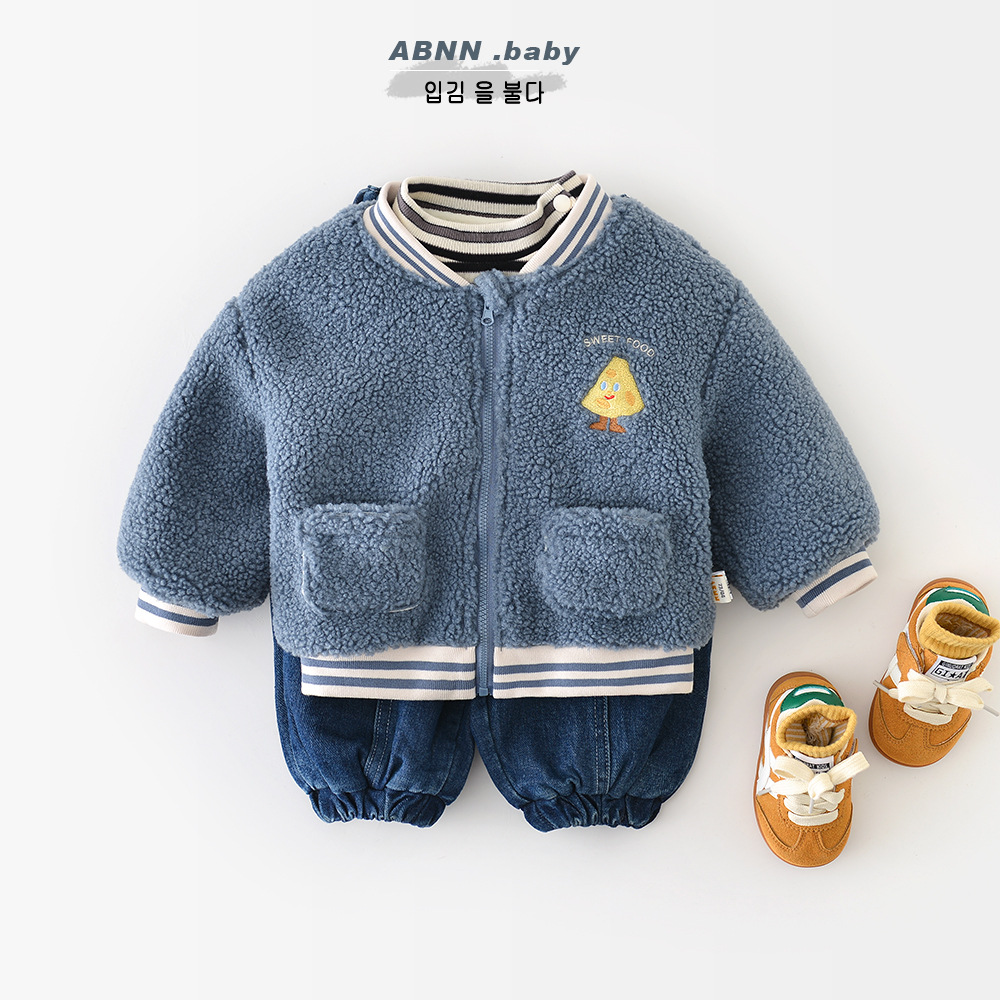 Giacca imbottita in cotone per - Toddler Boy Winter Fleece Jacket recensione e prezzo
