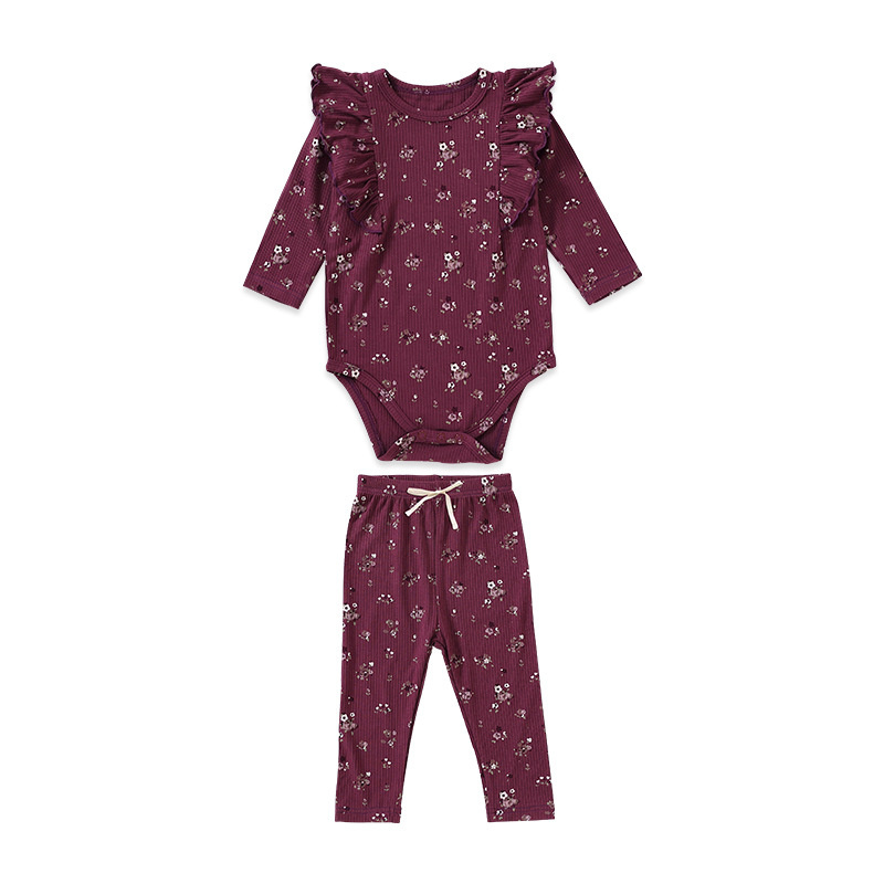 Set di vestiti per neonata 0-2 - Newborn Baby Girl Romper Floral recensione e prezzo