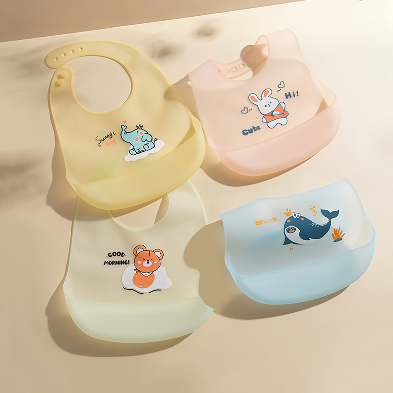 Bavaglino in Silicone per Neon - Waterproof Baby Bibs Silicone recensione e prezzo