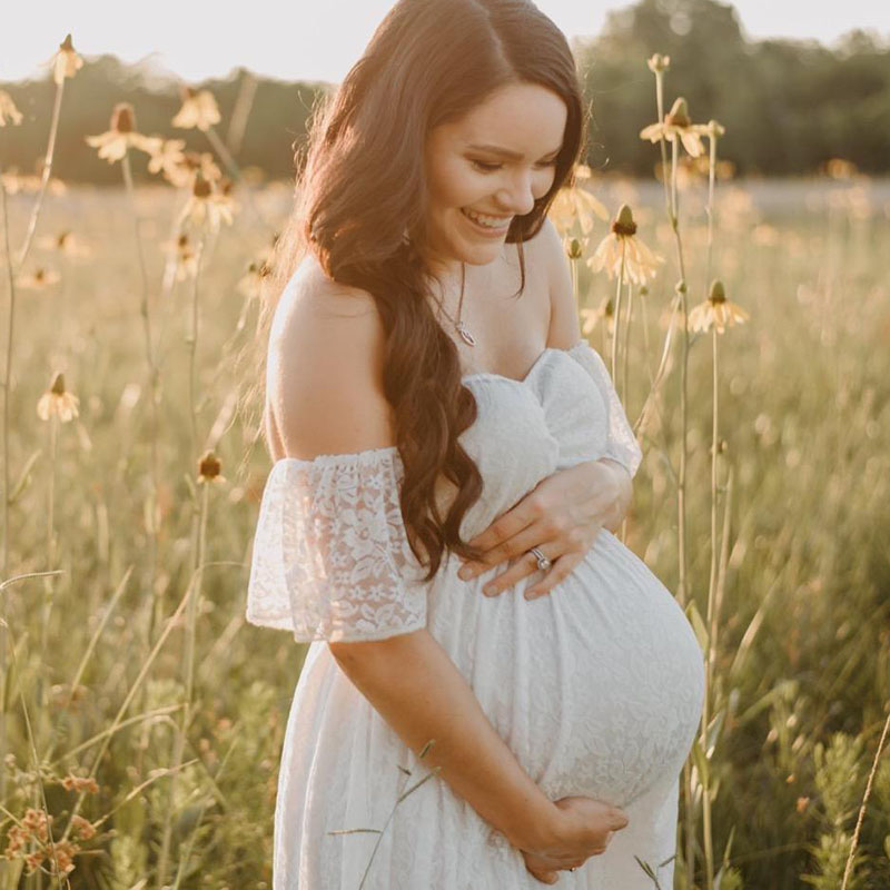 Abito premaman in pizzo con ma - Maternity Wear recensione e prezzo
